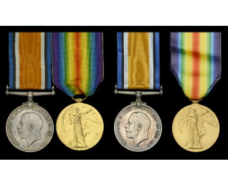 Pair: Lieutenant P. F. H. Simon, Royal Field Artillery, who is believed to have been twice wounded in 1918 and later became a