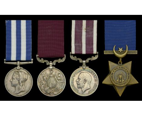 Four: Staff Sergeant J. Muddle, Staff of the Army (Royal Military College), late Royal West Kent Regiment  Egypt and Sudan 18