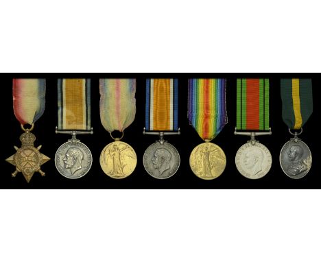 Three: Sergeant F. C. Bevis, Rifle Brigade, later 33rd Battalion, London Regiment 1914-15 Star (8.12887 Pte. F. Bevis, Rif. B