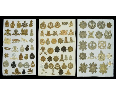 Military Cap Badges. A good selection including, Royal Horse Artillery, Scots Guards, Royal Scots, QVC Black Watch, QVC. High