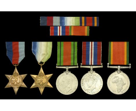 Four: Lieutenant W. R. Cooper, Royal Naval Volunteer Reserve 1939-45 Star; Atlantic Star; Defence and War Medals 1939-45, unn