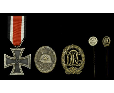 A German Second World War group pertaining to Obergefreitter Karl Muller, 2nd Panzer Division, together with a most impressiv