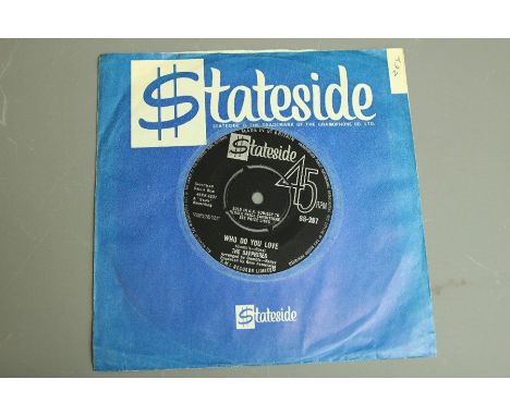 A 45 rpm record of The Sapphires "Who Do You Love" SS-267 in near mint condition.In-house postage available with UK Mail.