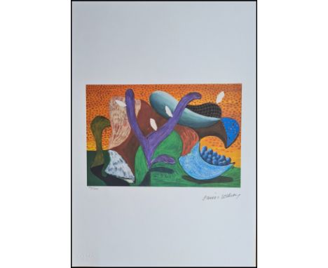 DAVID HOCKNEY (Né en 1937), D’Après. (After) "La cinquième peinture VN". Lithographie sur papier . Signé dans la planche et n