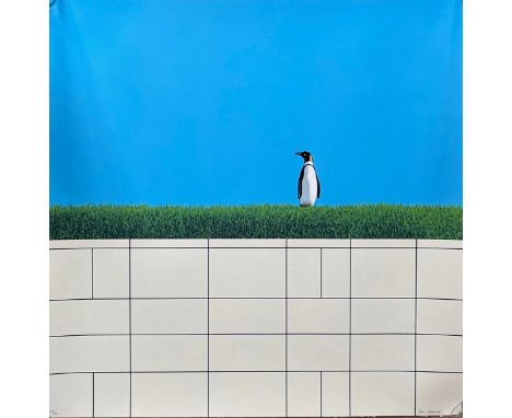Eva SANTER (Né en 1982) Isolated wanderer, 2024 Sérigraphie couleur sur papier d’Art 300mg.Signée et numérotée par l’artiste.