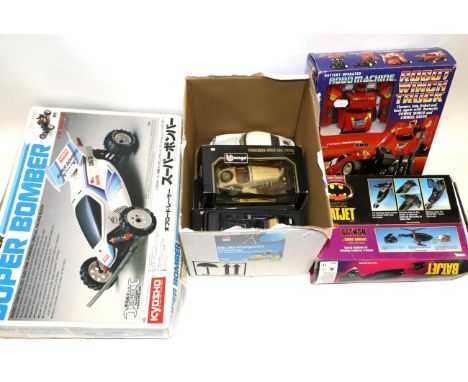 Various Toys including Sclextric Set 400 and Grandstand; GI Avalanche; Off Road Racer Super Bomber and Radio Control; Robot w