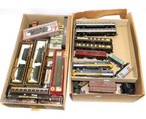 Various OO Gauge Locomotives And Rolling Stock including Mainline 37090 GWR 5322 Mogul, 37058 0-6-0 GWR Collett class and Lim