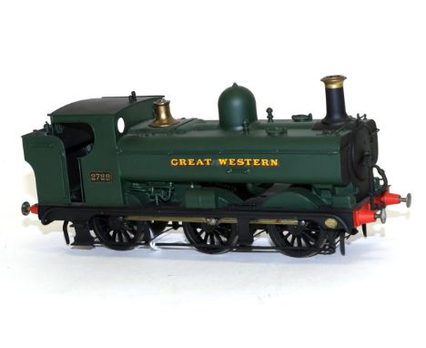 Constructed O Gauge Kit With Motor Of A Dean 0-6-0T Class 2721 Locomotive finished in green as Great Western 2722 (E)