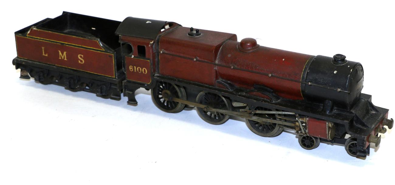 Bassett-lowke O Gauge 3-rail 4-6-0 Royal Scot Lms 6100 Locomotive (f-g)