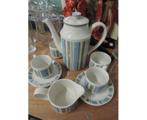 A Broadway Midwinter coffee service
