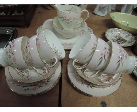 A part Foley 'Evesham' tea service