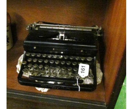 A typewriter