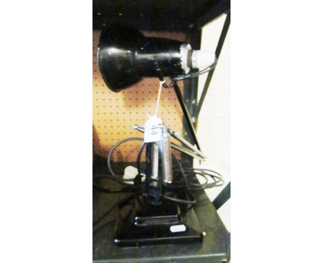 An early anglepoise lamp