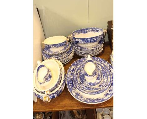 Copeland late Spode blue and white dinner ware