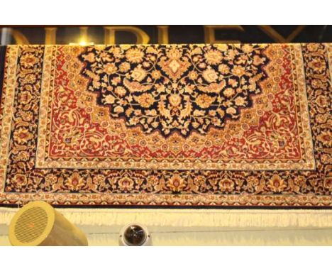 Blue ground Keshan carpet 2.30 x 1.60