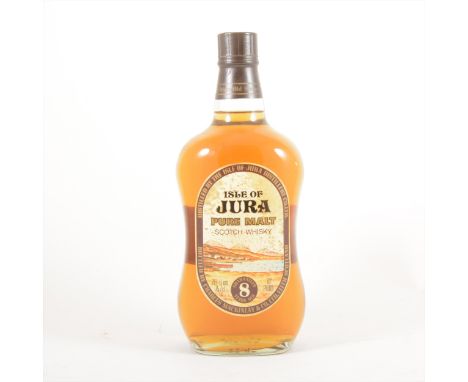 ISLE OF JURA - 8 years old - 1970's bottling, single malt Scotch whisky, 26 2/3 fl. ozs (75.7cl), 70º Proof.