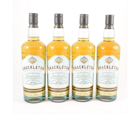 MACKINLAY'S SHACKLETON - blended malt Scotch whisky, 70cl, 40/5 vol, four bottles. (Qty: 4)
