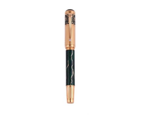 MONTBLANC, PATRON OF THE ARTS SERIES 888, HOMMAGE À ALEXANDER THE GREAT  A LIMITED EDITION FOUNTAIN PEN, NO. 354/888, CIRCA 1