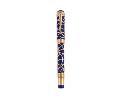 MONTBLANC, PATRON OF THE ARTS SERIES 888, THE PRINCE REGENT A LIMITED EDITION FOUNTAIN PEN, NO. 426/888, CIRCA 1995Cap and Ba