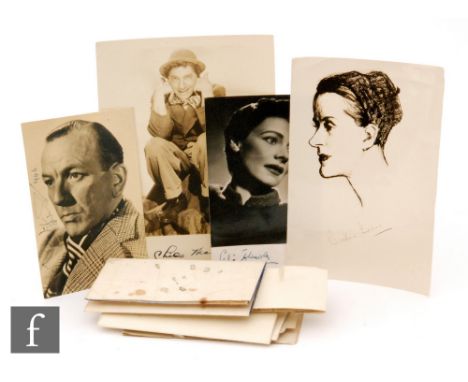 A collection of 19th Century letters and autographs to include William Gladstone and artists Charles S Keene and Landseer, si