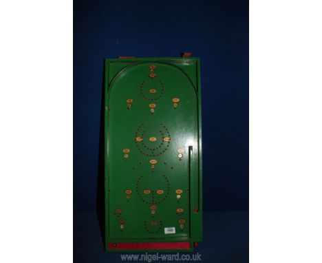 A Chad Valley bagatelle board.