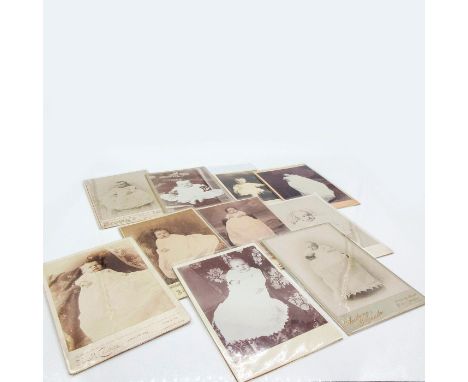 Featuring thicker card photo material or plastic protective layer covering on all photos. Depicts individual young children i