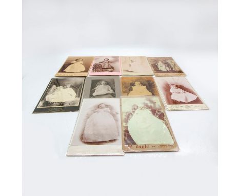 Featuring thicker card photo material or plastic protective layer covering on all photos. Depicts individual young children i