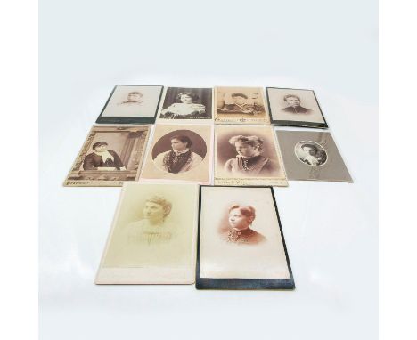 Featuring thick cardstock photographic material and protective plastic sheet covering on all photos except for 2. Depicts por