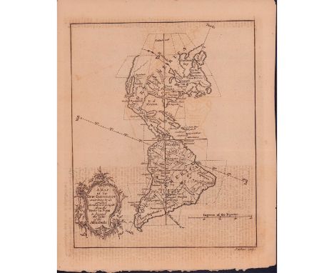 Title: A Map of the New Continent according to its greatest diametrical length from the River la Plata to beyond the lake of 