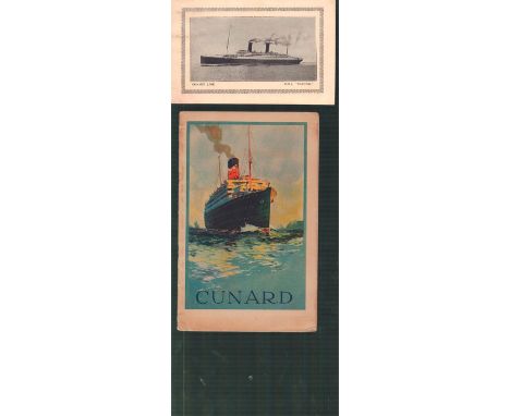 Cruise liner collection includes menus, passenger lists, logs, entertainment programs, and a Western Union Telegraph addresse