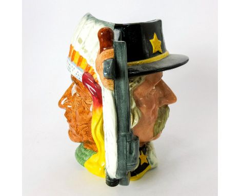 Variation One. Multicolored, Sitting Bull has grey eyes. Limited edition number 536 of 9500 pieces.Chief Sitting Bull (1831 -