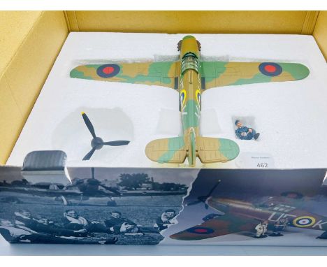 King &amp; Country - Air Force Series, comprising: Set RAF07 - Hawker Hurricane Mk.I ["UF-K"]. Mint overall, contained in a n