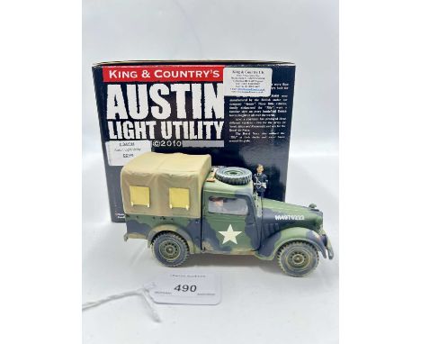 King &amp; Country - W.W.II - D. Day Range, comprising: Set DD146 - Austin Light Utility D-Day [Normandy `44 Scheme]. Mint ov