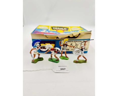 Britains Herald Series - "3 Dozen" illustrated Herald Counter Pack, comprising: No' 4595 - Hong Kong Issue Trojans Containing