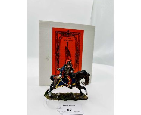GNM MINIATURES CRIMEA SERIES - Model No. 109 - The Light Brigade, comprising: British 11th Hussar Officer with Sabre at the R