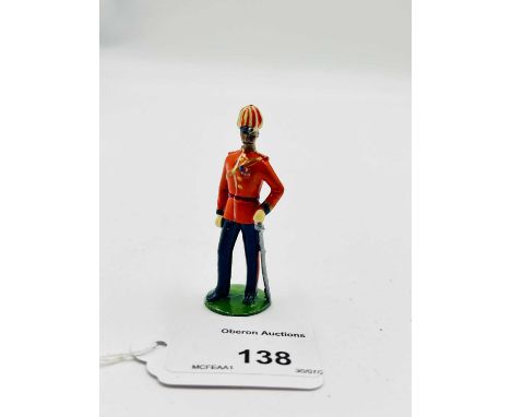 Britains - [Un-Catalogued] - Pre-War Issue British Field Marshal, comprising: Standing Field Marshal with Hand on Sword Hilt.