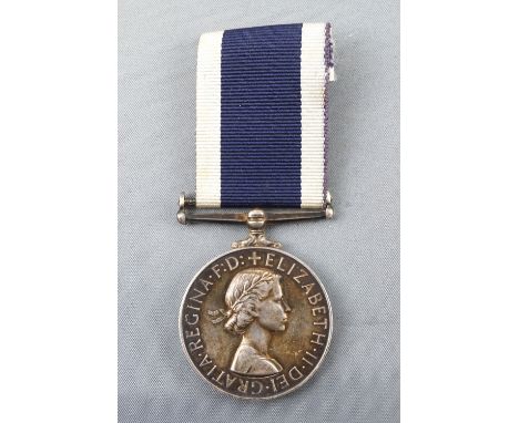 A Queen Elizabeth II Long Service medal, awarded to CCCT K W Rothin D135581U