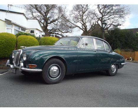 A 1967 Jaguar S-Type 3.4 manual overdrive saloon, registration number LVF 309E, chassis number 1B8042DN, engine number 7B 923