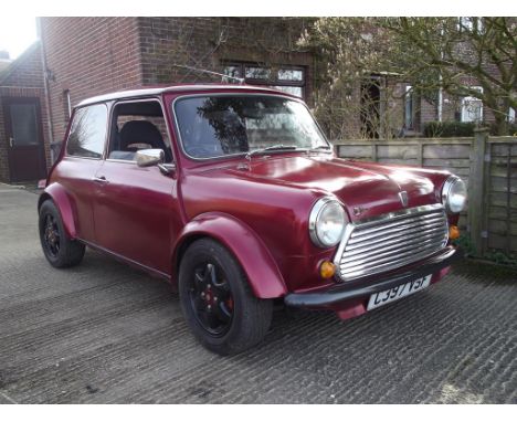 A 1986 Watson Mini B16 Honda V-Tech Raptor, registration number C397 VSF, red. This Mini is something a little different and 