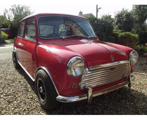 A 1970 Morris Mini Cooper S Mk III, registration number EVG 115H, chassis number X-ADI/150923-A, engine number 12H/397F/348, 