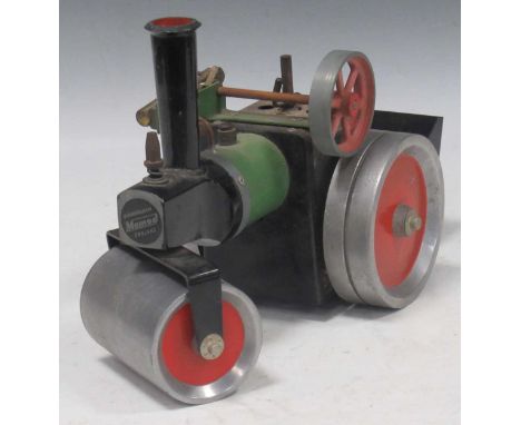 Mamod SR1A Steam Roller, 24cm lengthno box and missing parts