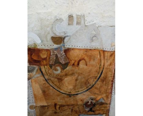 Neville Smith (British, 20th century) Abstract compositionmixed media, artist's name inscribed verso 'Neville Smith'124 x 109