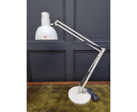 A vintage Anglepoise lamp,&nbsp;with weighted base. 