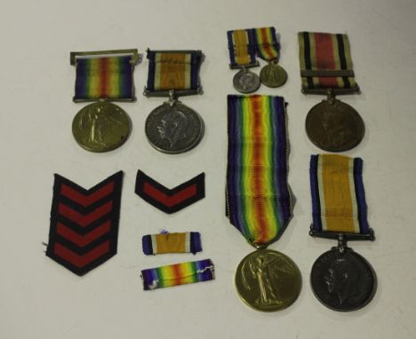 A 1914-18 British War Medal and a 1914-1919 Victory Medal to '171363 Gnr. R.Williams. R.A.', the ribbons with brooch fittings