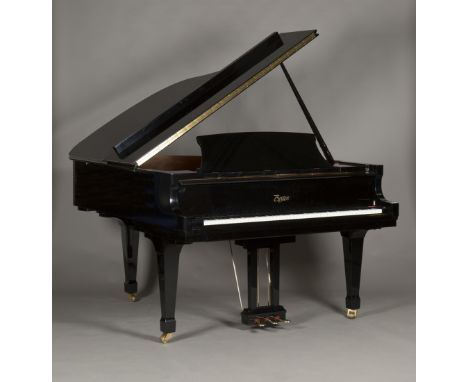 A Boston grand piano, model GP178, with bright ebonized case, the interior bearing manufacturer's marks 'Boston Piano, Design