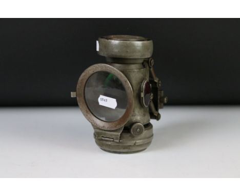A vintage Lucas Keros bicycle lamp. 