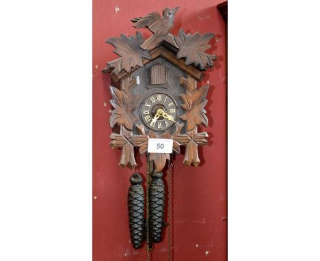 A 20th century German cuckoo clock