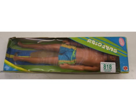 Mattel Barbie Boxed Surf City Ken Figure: 
