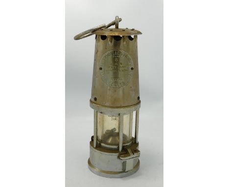 Eccles Type 6 Miners Safety Lamp: 