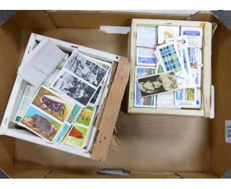 A collection of Vintage Brook Bond &amp; Similar Collectible cards: 